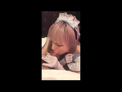 ❤️ Японски идол [mayuka], костюм на френска прислужница, част 1, свирка и дрънкане с лосион Ебане видео в bg.desixxxtube.ru